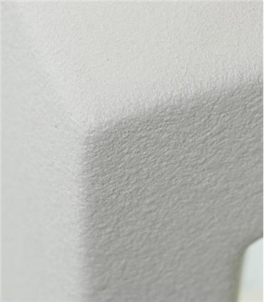 JARRON CERAMICA AGUJERO 30CM CREMA