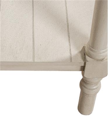 MESA ENTRADA MADERA 2 CAJONES BEIGE