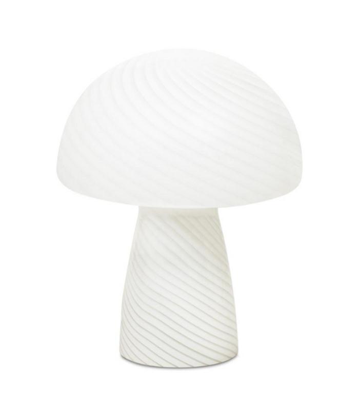 LAMPARA MUSHROOM VIDRIO