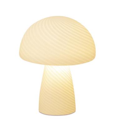 LAMPARA MUSHROOM VIDRIO