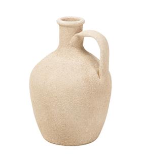 JARRON CERAMICA MARRON 17X17X30CM