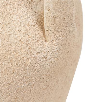 JARRON CERAMICA MARRON 17X17X30CM