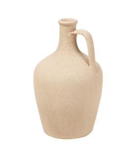 JARRON CERAMICA MARRON 25X25X40CM