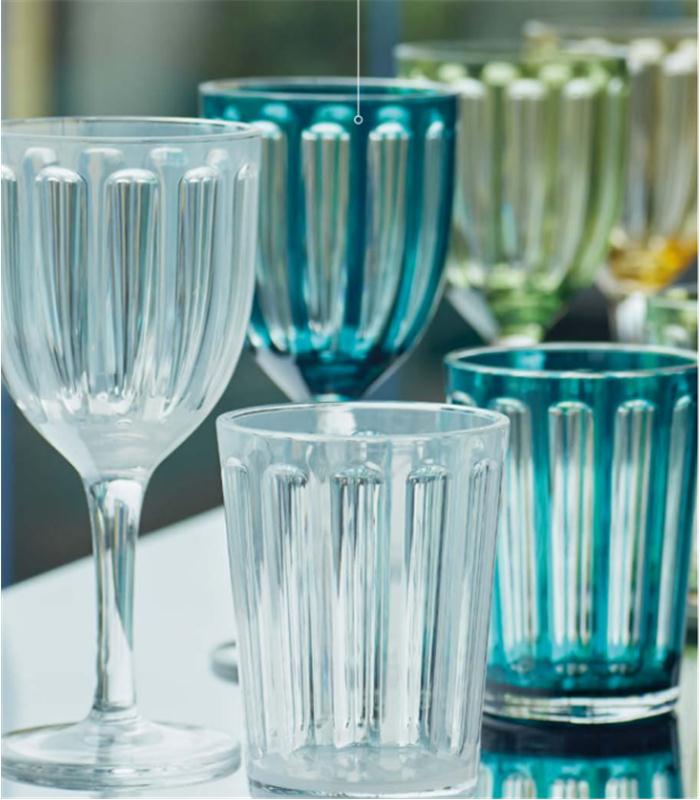 VASO ACRILICO TOUCHE BLUE 350ML