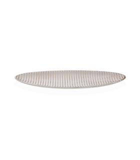 CENTRO DE MESA ALARGADO DORADO 58CM