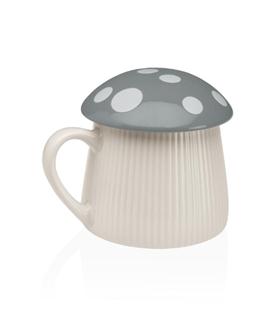 TAZA CON TAPA SETA GRIS