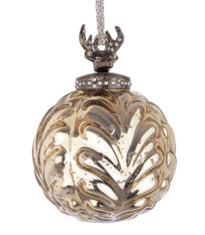BOLA VT  DECORUM ORO 8CM