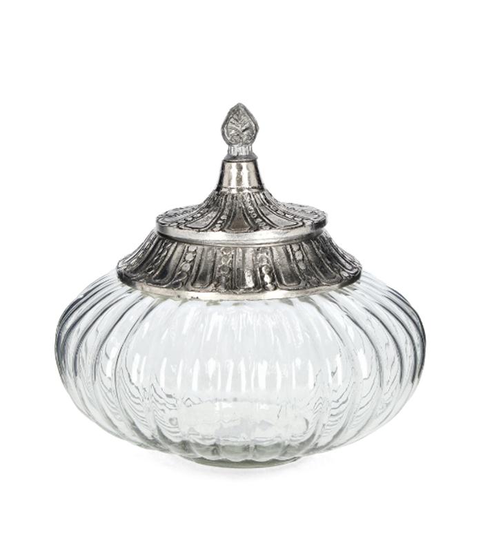 JARRA VT ROYAL TRASP DECOR 17X16CM