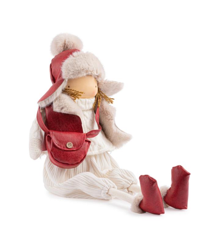 NIÑO NIKAU BLANCO ROJO C. BOLSA