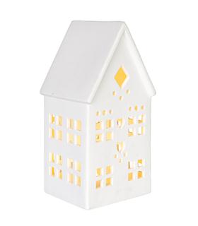 CABAÑA DICKENS BLANCO CON LED