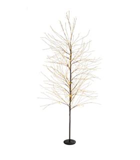 ARBOL BUNCH MARRON 2000 MICROLED 210CM