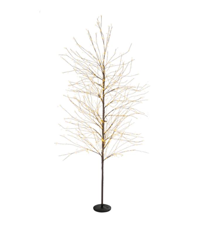 ARBOL BUNCH MARRON 2000 MICROLED 210CM