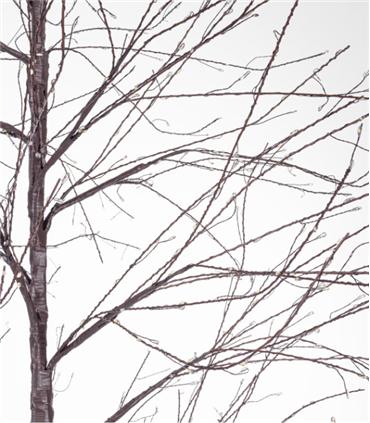 ARBOL BUNCH MARRON 2000 MICROLED 210CM