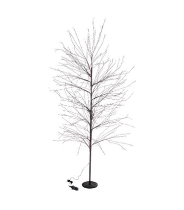 ARBOL BUNCH MARRON 2000 MICROLED 210CM