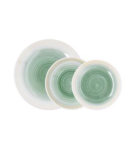 VAJILLA 18PZS VELVET LEMON