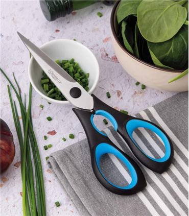 TIJERA COCINA ERGO 8" 3 CLAVELES