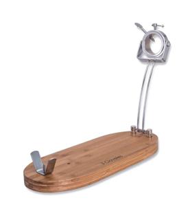 SOPORTE JAMONERO PLEGABLE CABEZAL GIRATORIO 3 CLAVELES