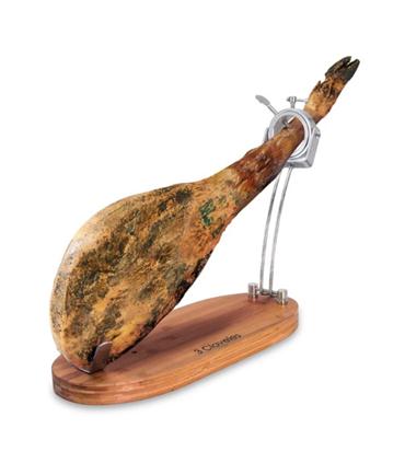 SOPORTE JAMONERO PLEGABLE CABEZAL GIRATORIO 3 CLAVELES
