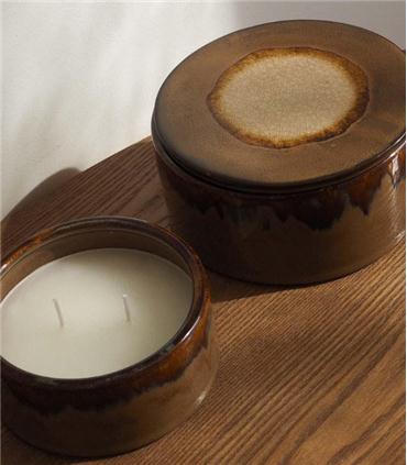 VELA CERAMICA BAMAKO 15.5CM