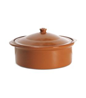 COCOTE BARRO CLASICA CON TAPA 32CM CORZANA