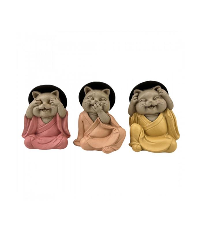 GATO BUDA NO VE OYE HABLA