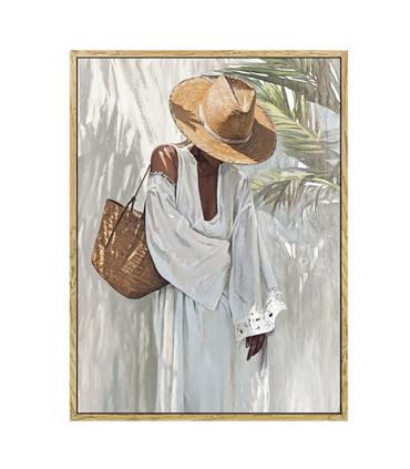 PAREJA CUADRO MUJER 30X40CM