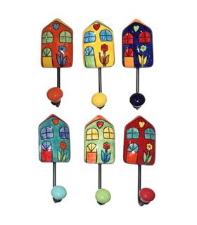 PERCHA CASA 1 POMO SURTIDA