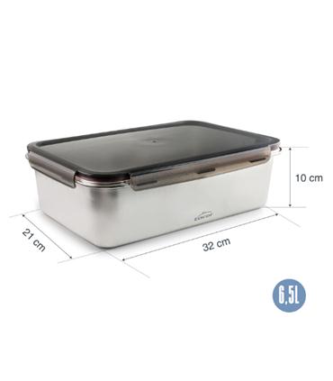 RECIPIENTE RECTANGULAR 6600ML