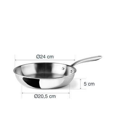 SARTEN TRICHEF 24CM