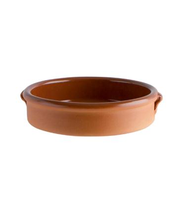 CAZUELA BAJA BARRO 17CM