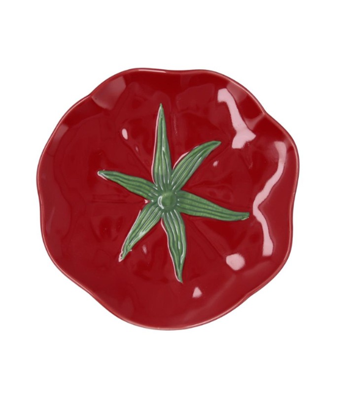 PLATO TOMATE 21.5X20.5CM VEGA BIDASOA