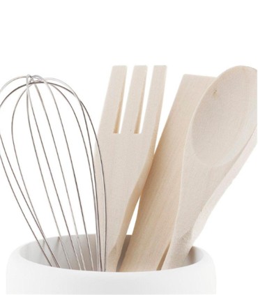 BOTE UTENSILIOS POL BLANCO 10,5X22,5CM