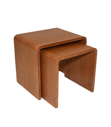 MESA AUXILIAR FRESNO OSCURO 36 x 34 x 36 CM