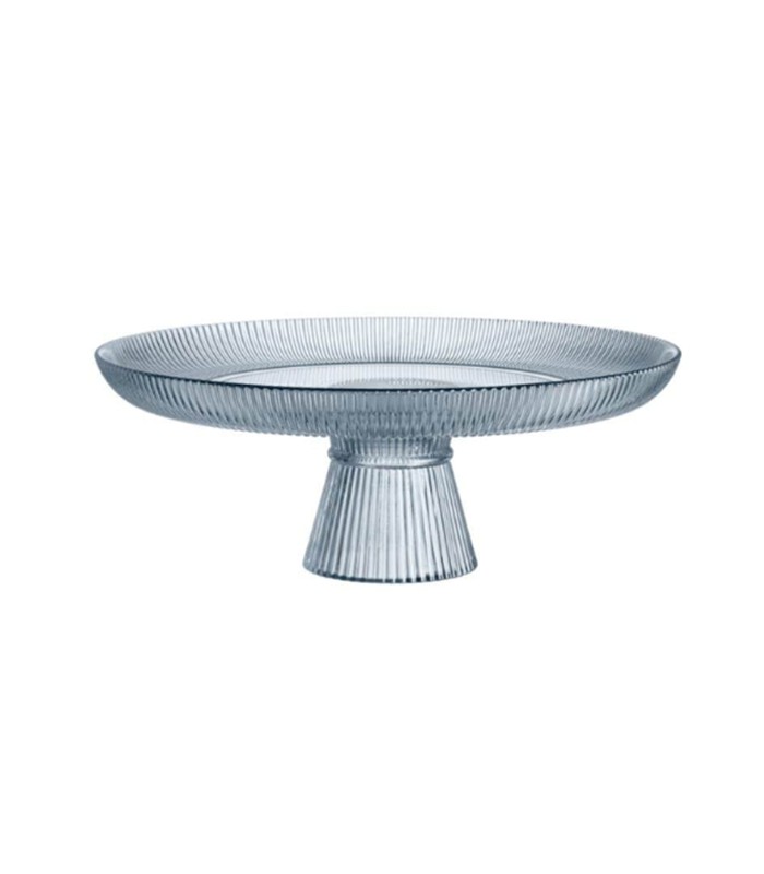 PLATO PASTEL CON PIE AZUL RIBBED