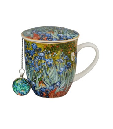 TAZA INFUSOR BOLA IRIS VAN GOGH