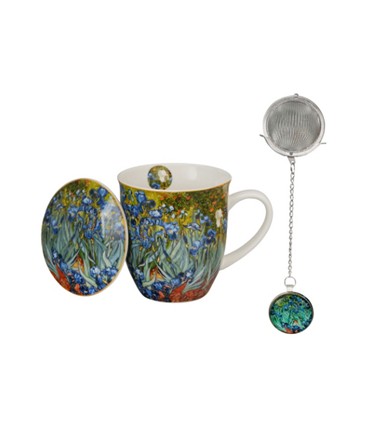 TAZA INFUSOR BOLA IRIS VAN GOGH