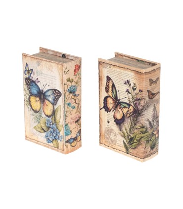 CAJA LIBRO MARIPOSAS SURTIDO