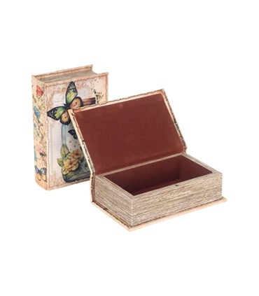 CAJA LIBRO MARIPOSAS SURTIDO