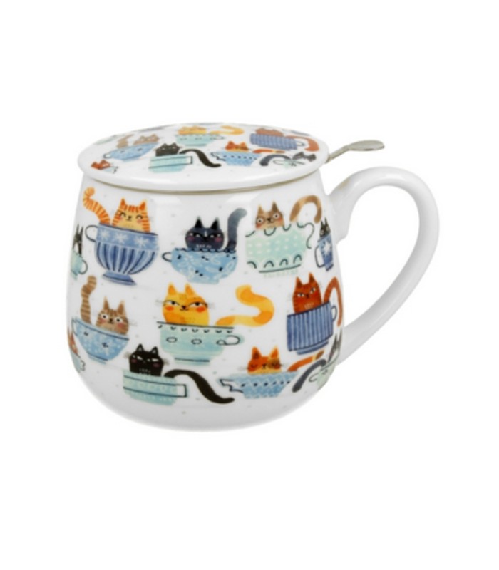 TAZA INFUSION GATOS TEACUP