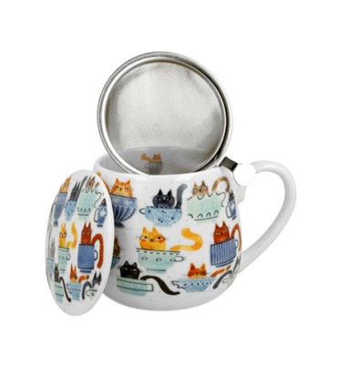 TAZA INFUSION GATOS TEACUP