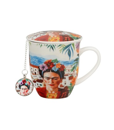 TAZA INFUSOR BOLA MEXICAN ART