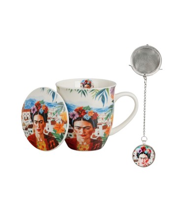 TAZA INFUSOR BOLA MEXICAN ART