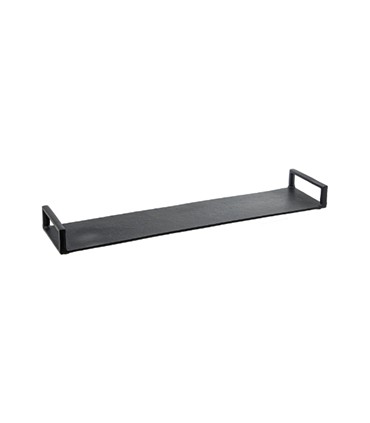 BANDEJA RECTANGULAR C/ASAS ALUMINIO