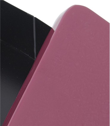 CAJA METAL ESMALTADO ROSA OSCURO 14x8,5x6,5CM